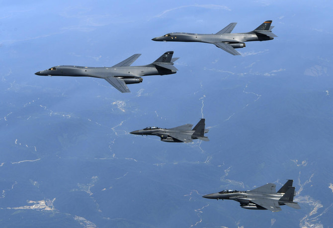 US bomber drills aggravate Pyongyang ahead of Trump’s Asia visit