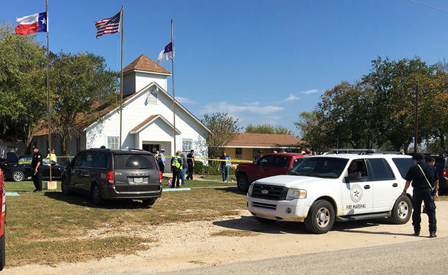 26 killed in church attack in Texas’ deadliest mass shooting