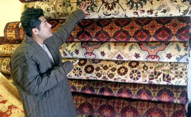 Afghanistan’s famous hand-woven carpet production is in rapid decline