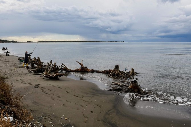 The vengeful sea devouring Albania’s coast