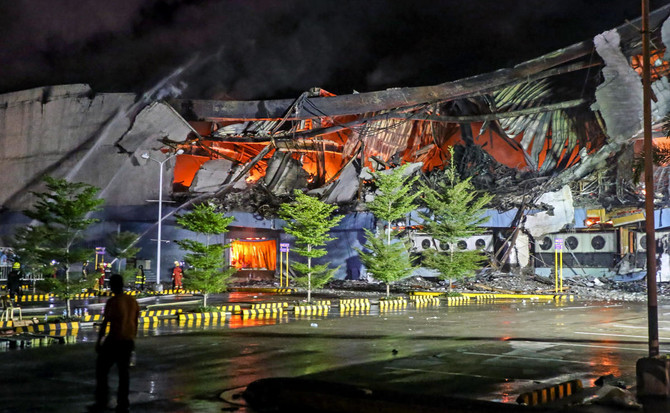 Filipino firefighters find all 37 bodies of workers in mall