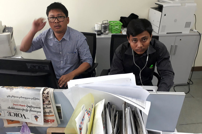 Myanmar court remands Reuters journalists for 2 more weeks