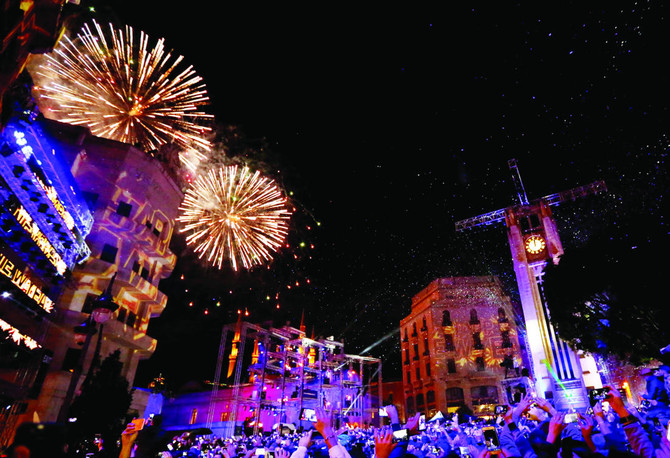 Beirut gets into celebratory mood  after more than 12 tense years