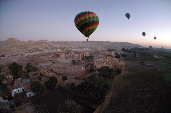 South African tourist killed in Egypt balloon crash, 12 injured