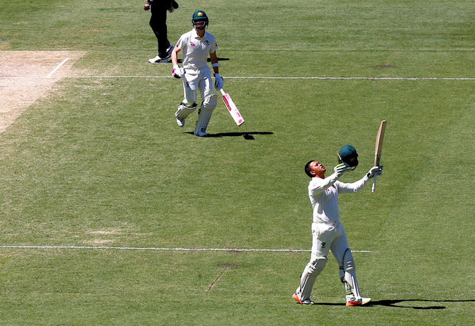 Usman Khawaja’s maiden Ashes century leads Australia to big lead