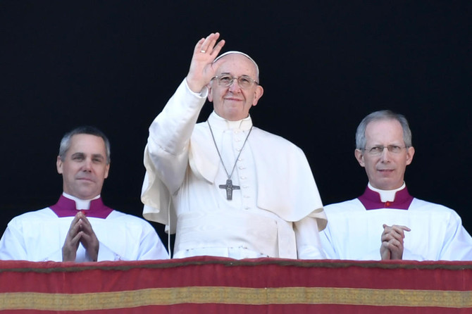 Pope urges efforts to rebuild trust in North Korea, Syria