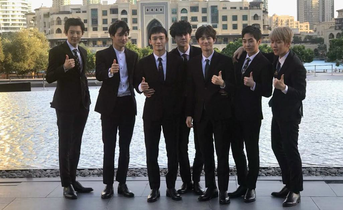 K-pop song by boy band EXO added to the Dubai Fountain’s playlist