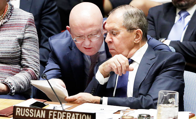 Russia says it’s not behind Syria chemical attacks