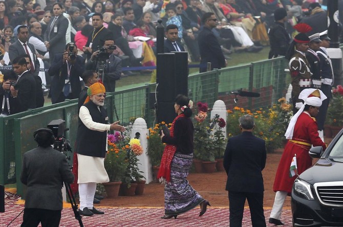 ASEAN leaders watch India’s national day parade