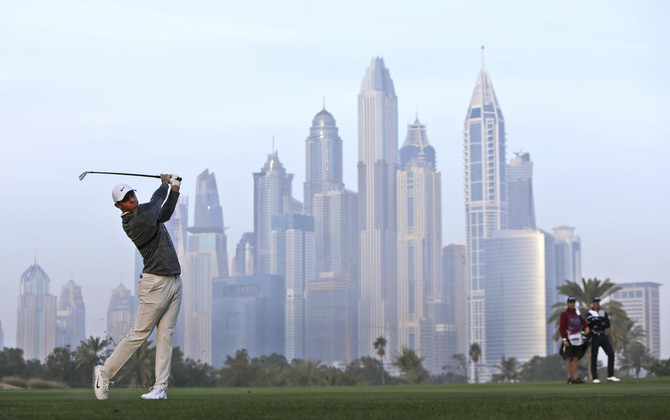 Rory McIlroy hot in late stages of 2nd round to take Dubai lead