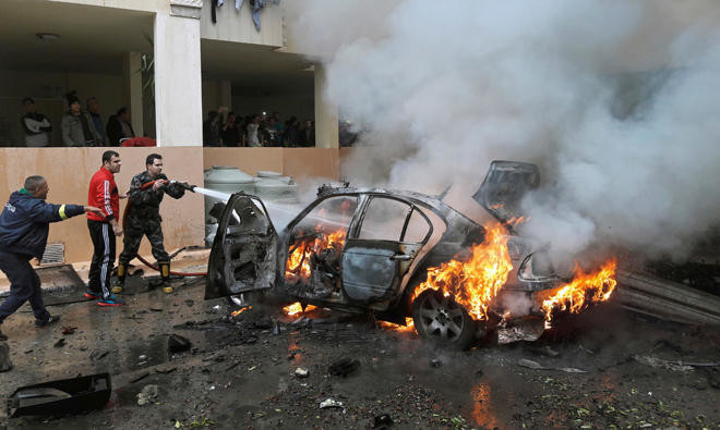 Lebanon links Israel to car bomb targeting Hamas official