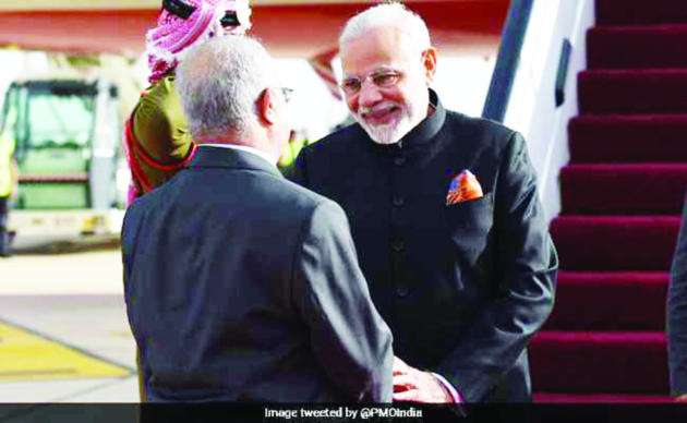 Indian PM, Jordan king discuss Israeli-Palestinian conflict