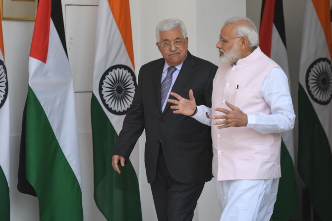 Abbas tells Indian PM he seeks multi-country peace mediation