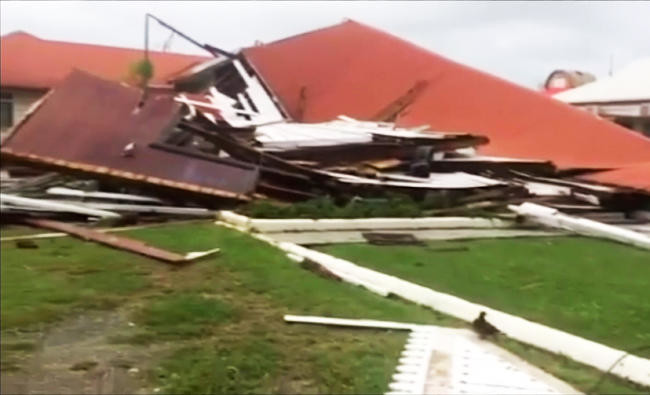 Tonga begins cleanup while Fiji prepares for Cyclone Gita