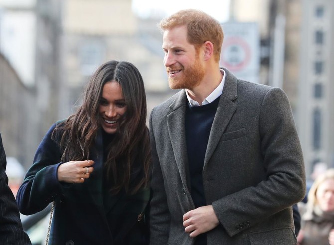 UK’s Prince Harry and tartan-clad Meghan wow Edinburgh