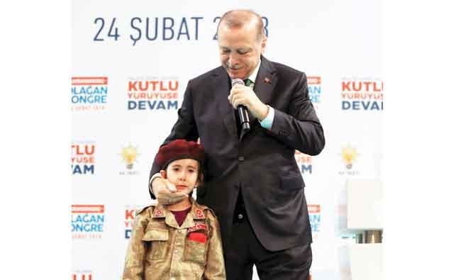 Erdogan criticized for speaking of martyrdom for small girl