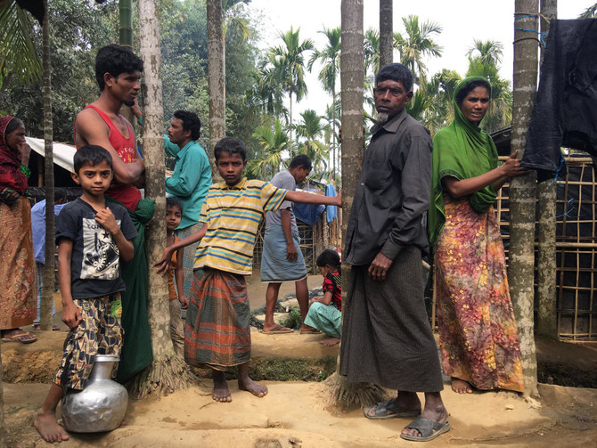 Bangladesh protests against Myanmar troops at border where Rohingya shelter