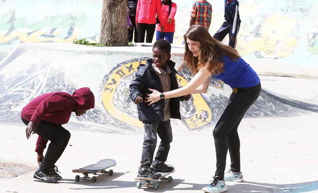 Jordan skate park puts smile on faces of refugee children