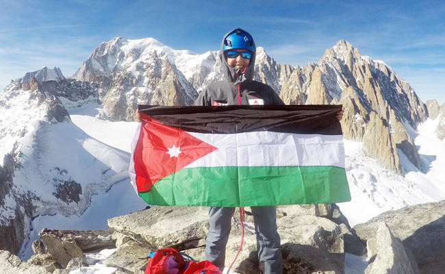 Sky is the limit for Jordanian mountaineer who is helping Arab women reach new heights