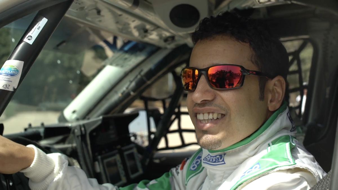 Saudi Arabian driver Yasir Seaidan looking for podium finish in Dubai rally race