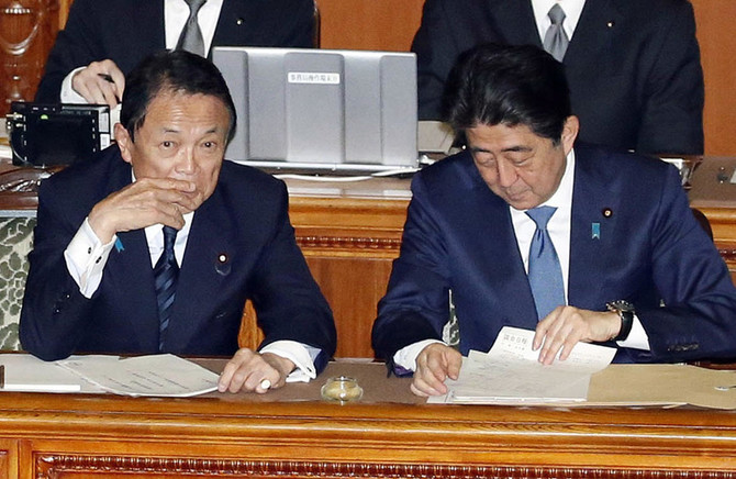 Japan PM, finance minister face mounting pressure over suspected cronyism scandal