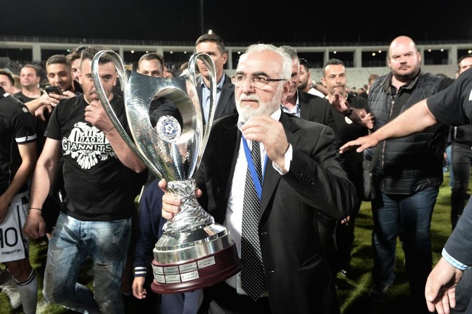 Greek football club president apologizes after gun incident