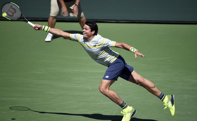 Raonic books semifinal showdown with Del Potro in Indian Wells Masters