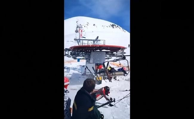 VIDEO: Skiers thrown from out-of-control ski lift ‘like a scene from a movie’