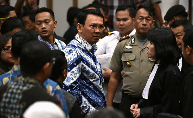 Ex-governor of Jakarta to stay in jail as Indonesia court rejects appeal