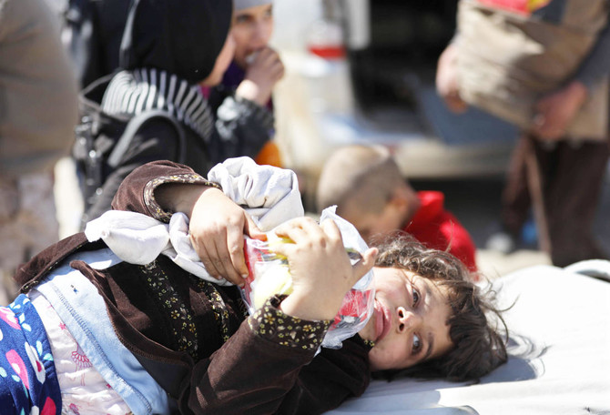 A long bus ride out of ‘hell’ for exhausted Ghouta evacuees