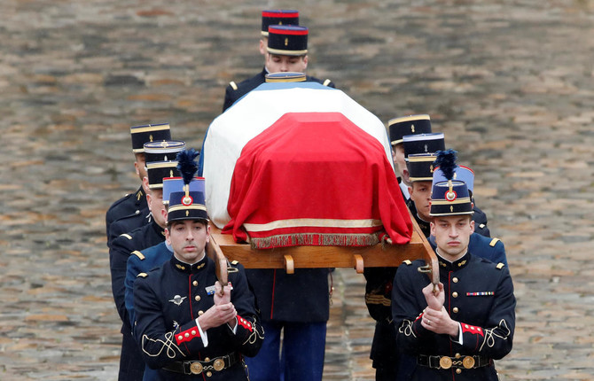 France honors officer who sacrificed his life in terrorist attack