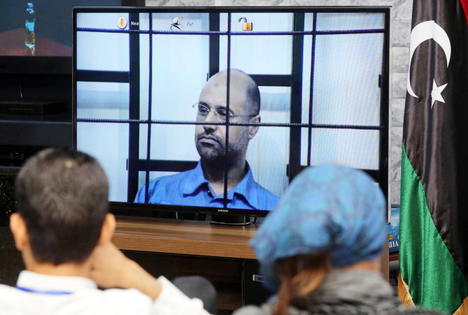 Mystery surrounds Qaddafi’s son amid prison discharge rumors